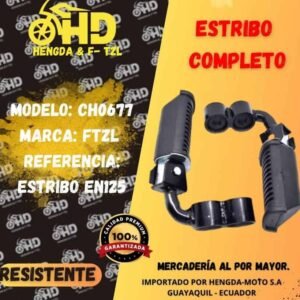 CH-0677 ESTRIBO COMPLETO EN125