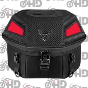 accesorio mochila para moto con luces