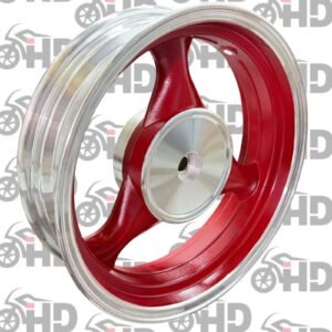 aro gy6 150 magnecio posterior 350*13 rojo zapata
