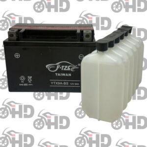 bateria ytx9a bs con acido negro