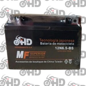 bateria 12n6.5 bs negro