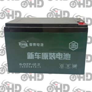 bateria moto electrico 12a48v verde
