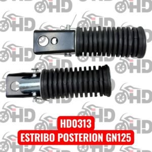 estribo posterior gn125