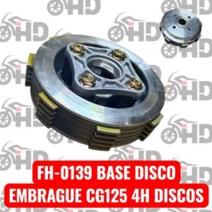 base disco embraque cg125 4h c/disco japan