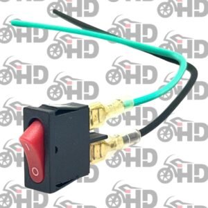 boton encendido /ojo gangrejo #2 cuadrado con cable