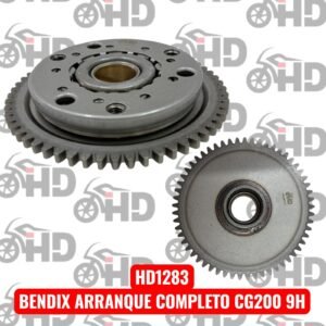 bendix arranque completo cg200 9h